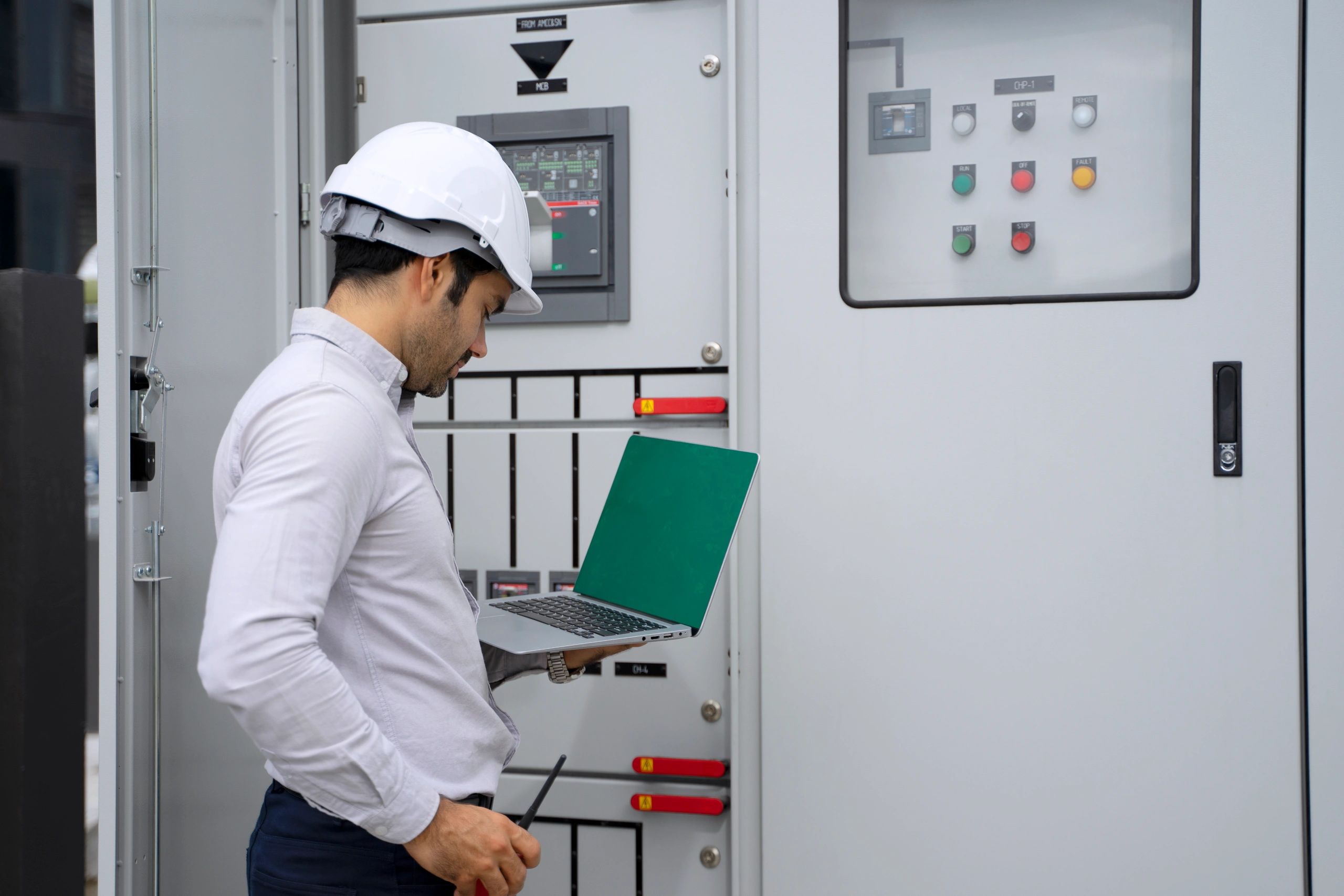 Engineer portrait for testimonial